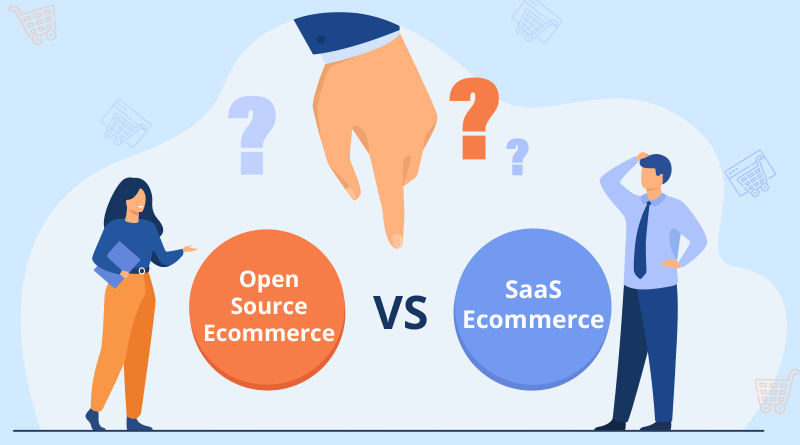 Find the right software for your business in open source Vs SaaS ecommerce
