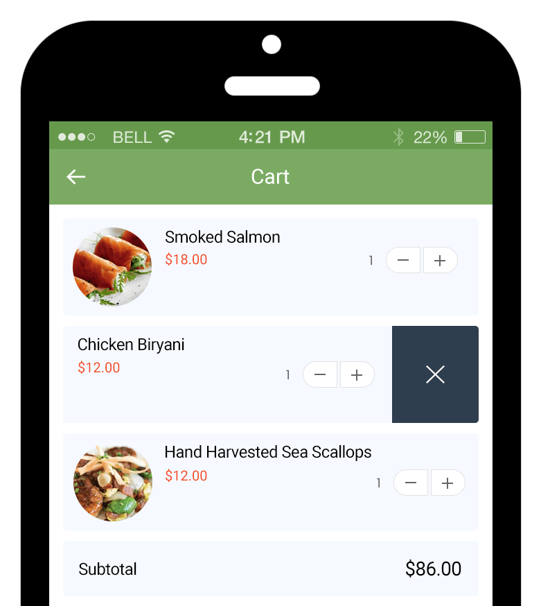 online food ordering system