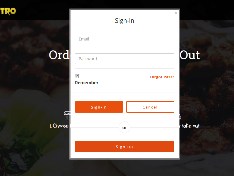 online food ordering and delivery